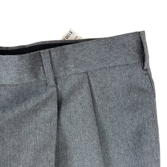 Jos A Bank Men"s Grey Straight Pants Sz 40 Long - NWT - Picture 5 of 13